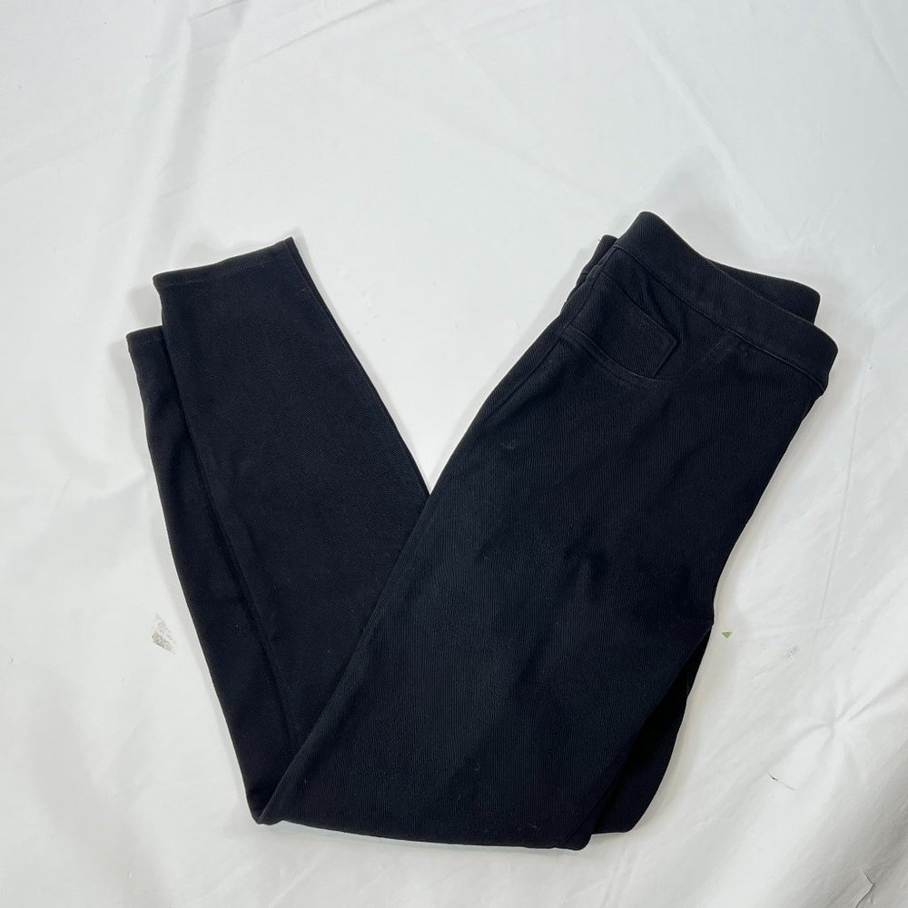 Spanx Size Large Black Jean-ish Leggings - Picture 3 of 14
